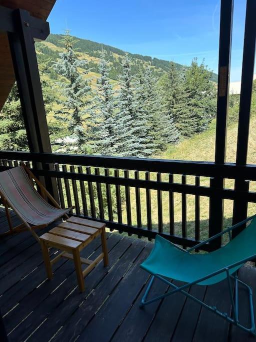 Апартаменты Duplex Avec Belle Terrasse Au Pied Des Pistes Вар Экстерьер фото