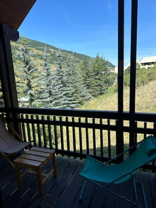 Апартаменты Duplex Avec Belle Terrasse Au Pied Des Pistes Вар Экстерьер фото