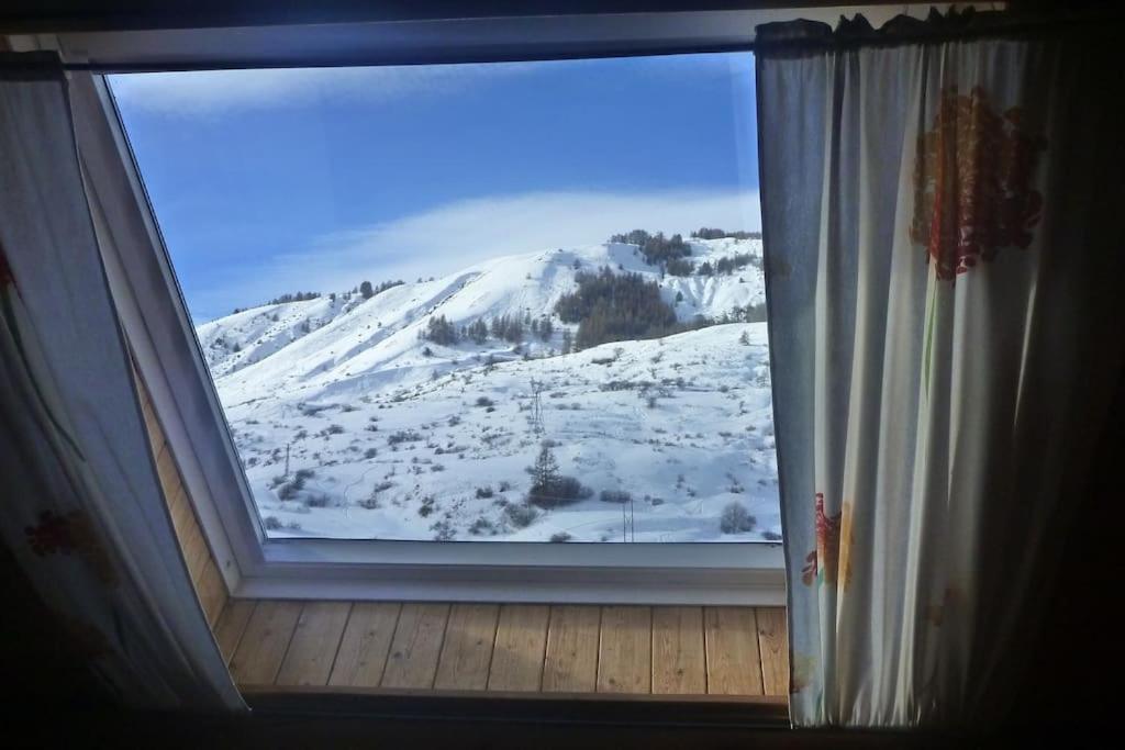 Апартаменты Duplex Avec Belle Terrasse Au Pied Des Pistes Вар Экстерьер фото