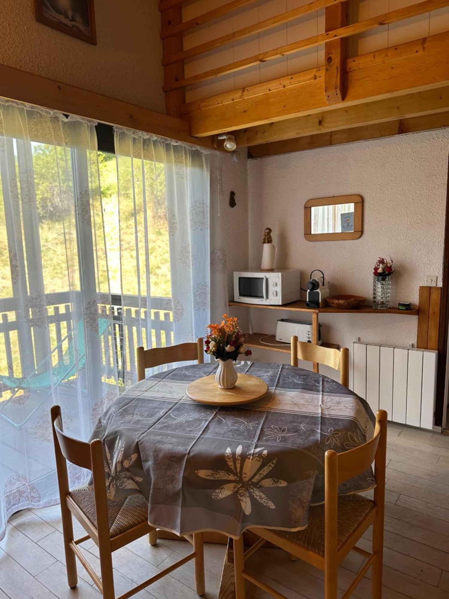 Апартаменты Duplex Avec Belle Terrasse Au Pied Des Pistes Вар Экстерьер фото